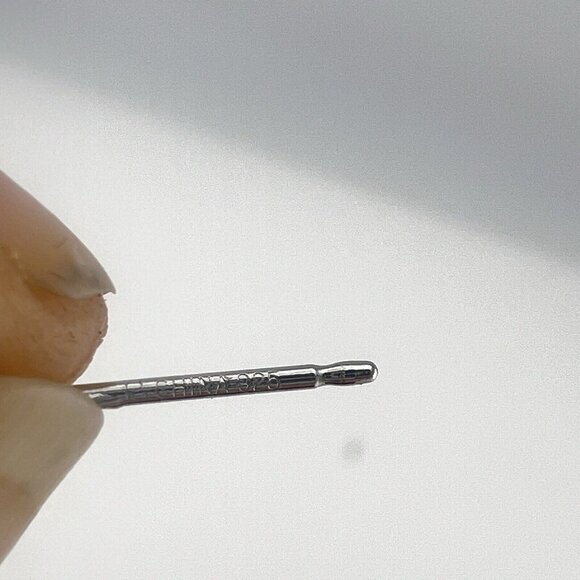 HSN Technibond Earrings Sterling Silver 925 Ear Threads Dangles Boho, Boxed - Picture 13 of 15